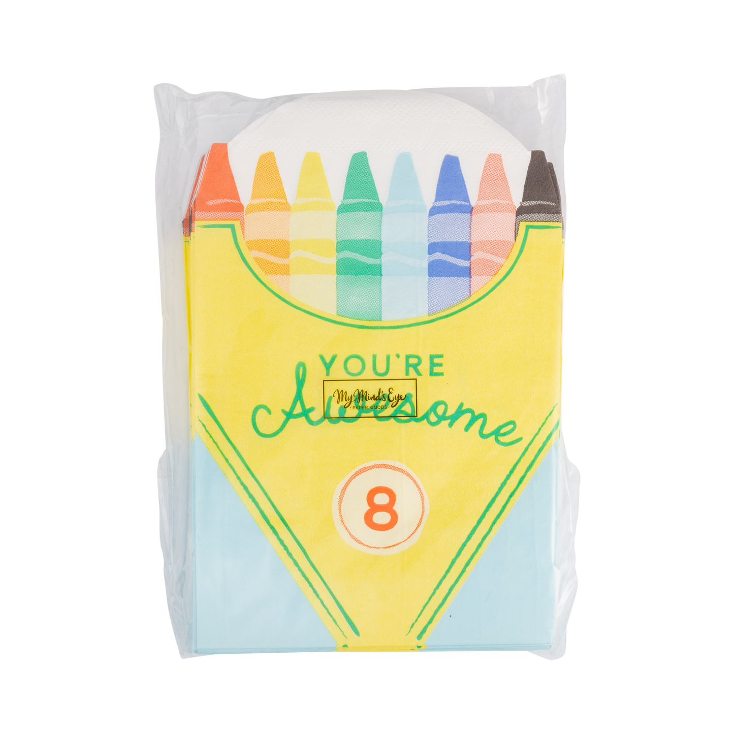 BTS1238 - Crayon Box Shaped Dinner Napkin