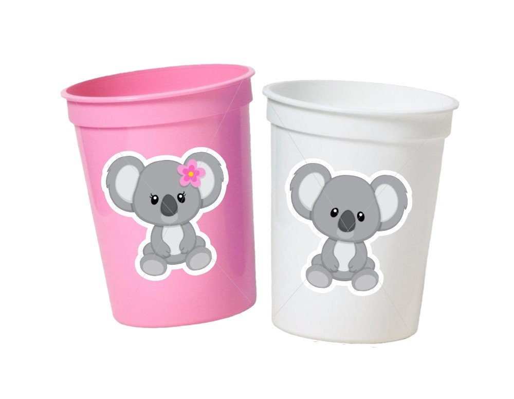 Koala Bear Party Cups, Koala Bear Treat Cups, Koala Bear Birthday, Koala Bear Party, Koala Bear Party Favors, Koala Bear Baby Shower