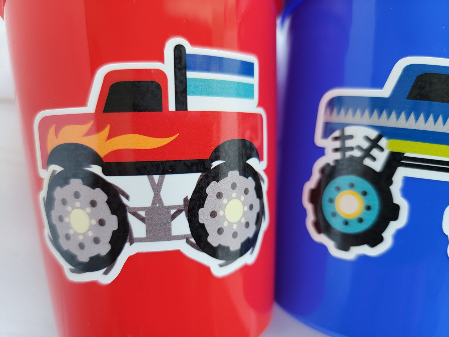 MONSTER TRUCK PARTY Cups - Monster Truck Treat Cups Monster Truck Birthday Monster Truck Party Monster Truck Party Favors, Monster Truck Cup