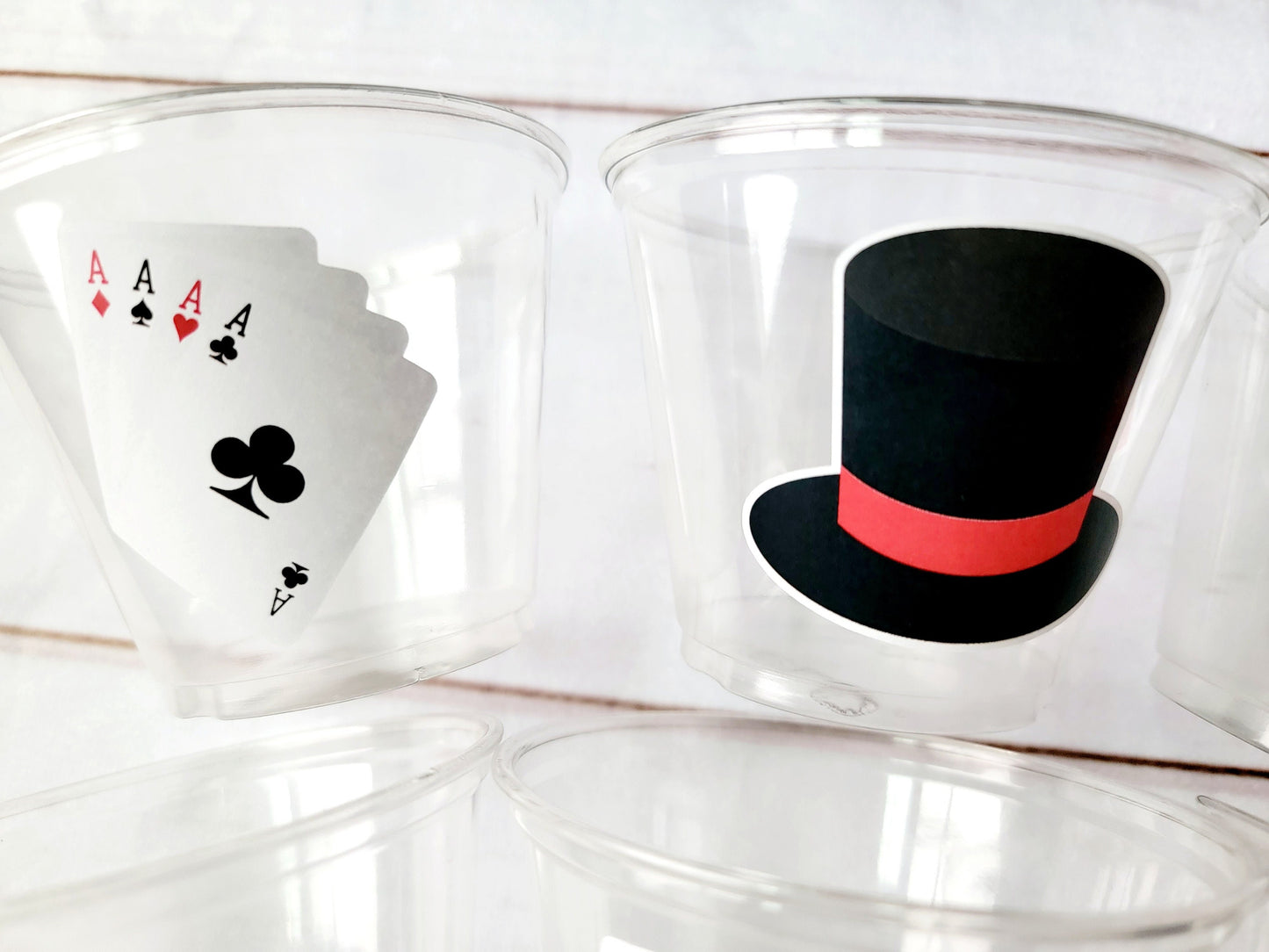 MAGIC PARTY Cups - Magician Party Cups Magic Birthday Magician Party Favors Magic Party Favors Magic Party Decorations Magic Show Party Cups