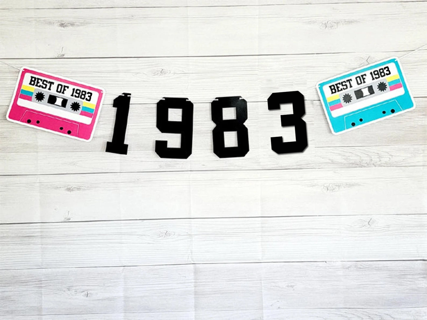 BEST OF 1984 - 40th Birthday Banner 1984 Banner 1984 Party Decorations 40th Party Decorations 40th Party Banner 40 Birthday Party Banner 80s