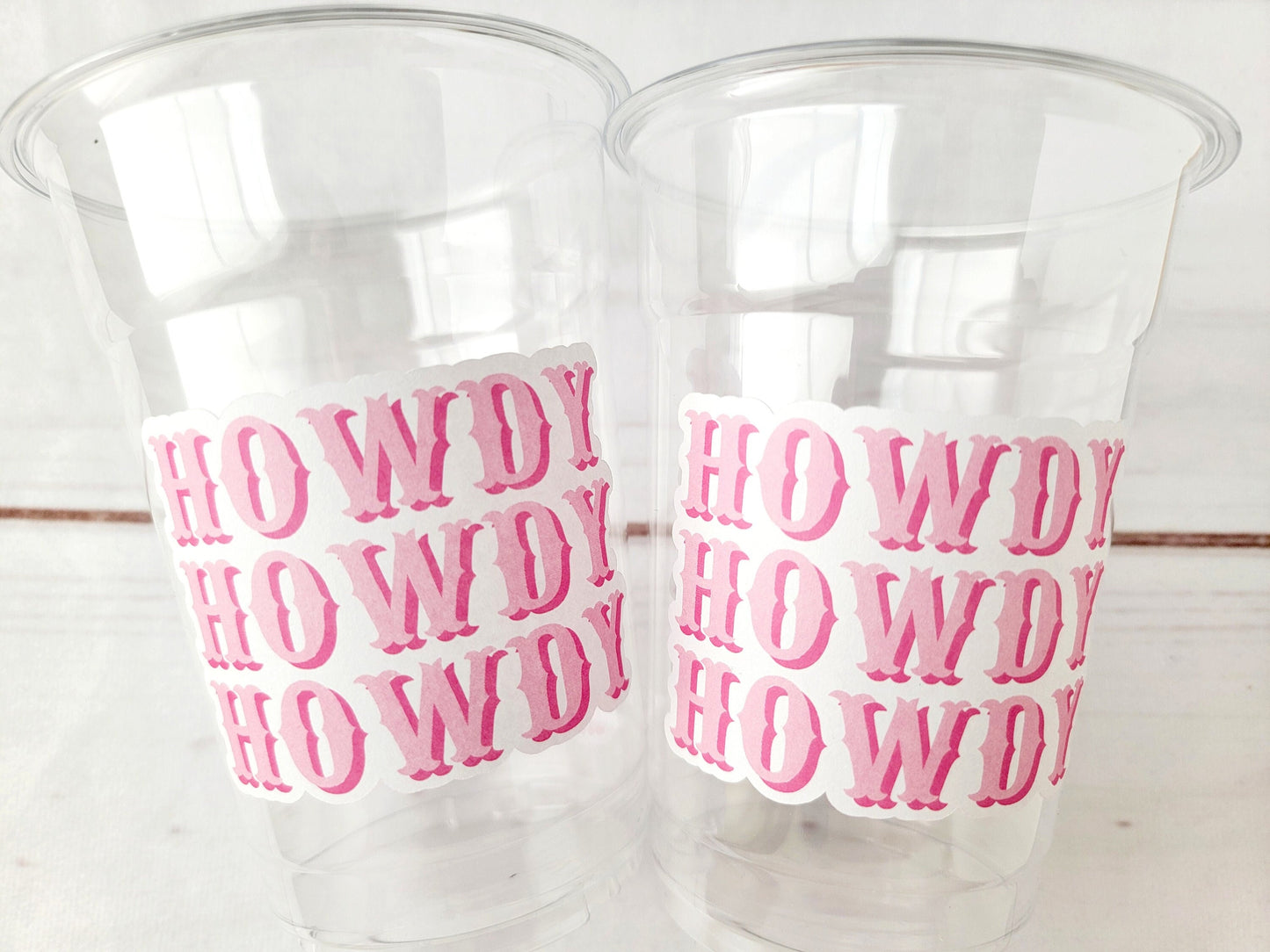 COWGIRL PARTY CUPS - Cowboy Party Cups Cowgirl Cups Cowgirl Party Decorations Cowgirl Bachelorette Party Cowgirl Howdy Birthday Rodeo Party