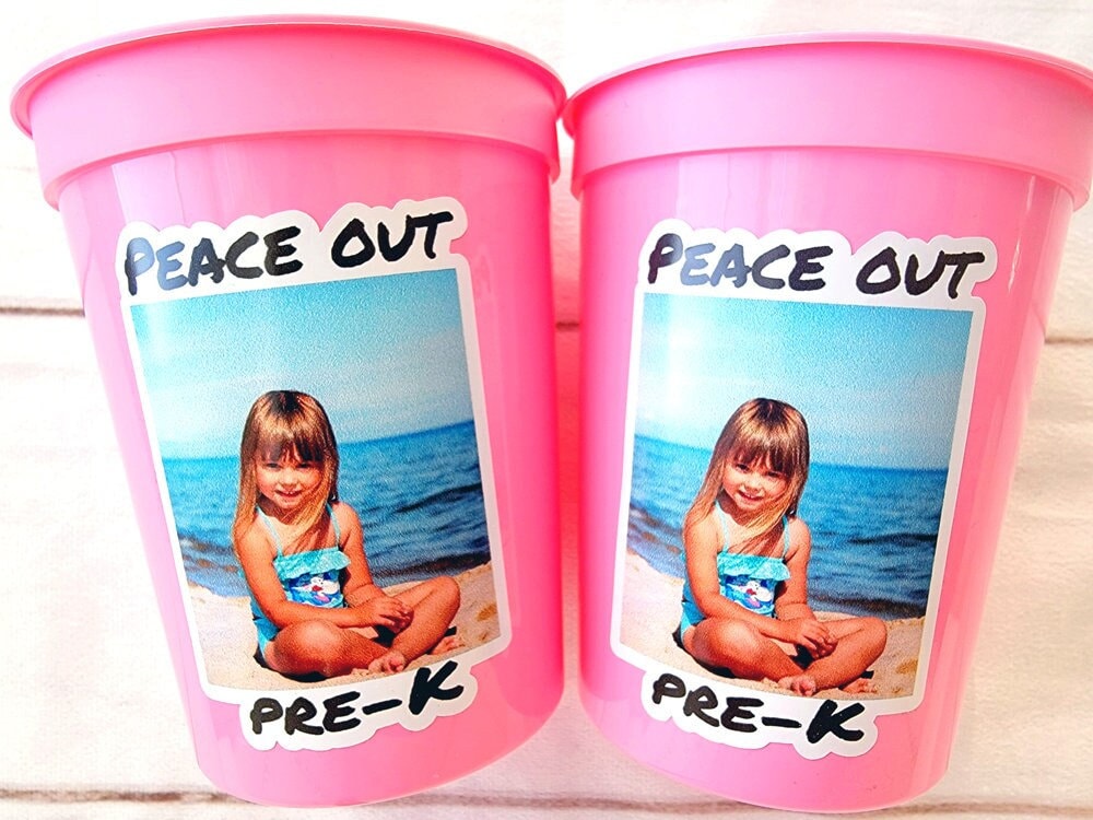 Custom GRADUATION Cups, Personalized Graduation Cups, Pre-k Pre k, 2024 Graduation Cups Graduation Party Cups Graduation Party Favors Kinder