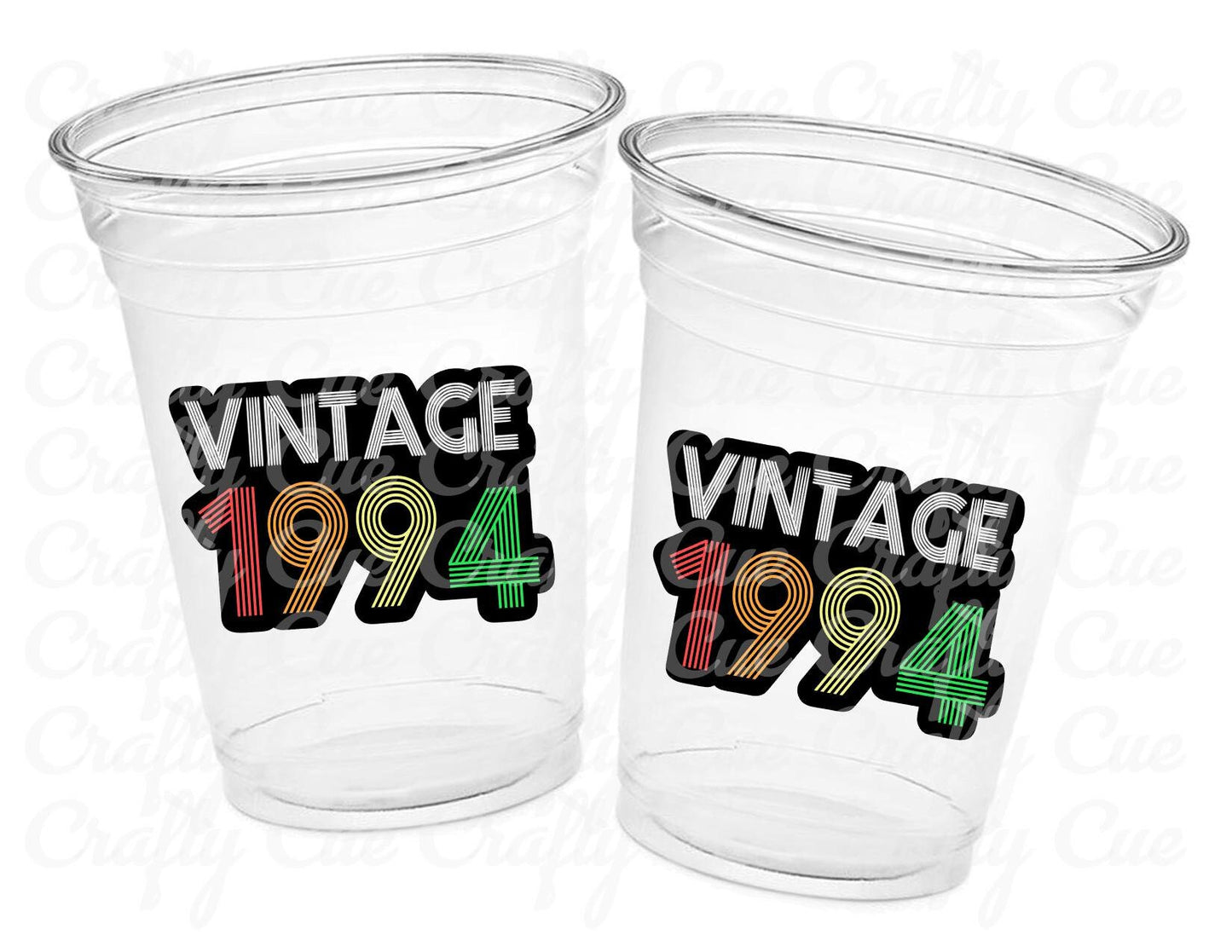 30th PARTY CUPS - Vintage 1994 Cups Best of 1994 30th Birthday Party 30th Birthday Favors 30th Party 30th Party Decorations 1994 Birthday
