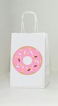 Donut Goody Bags, Donuts Party Bags, Donut Gift Bags, Donut Treat Bags, Donut Goodie Bags, Donut Birthday, Donut Party, Donut Favors
