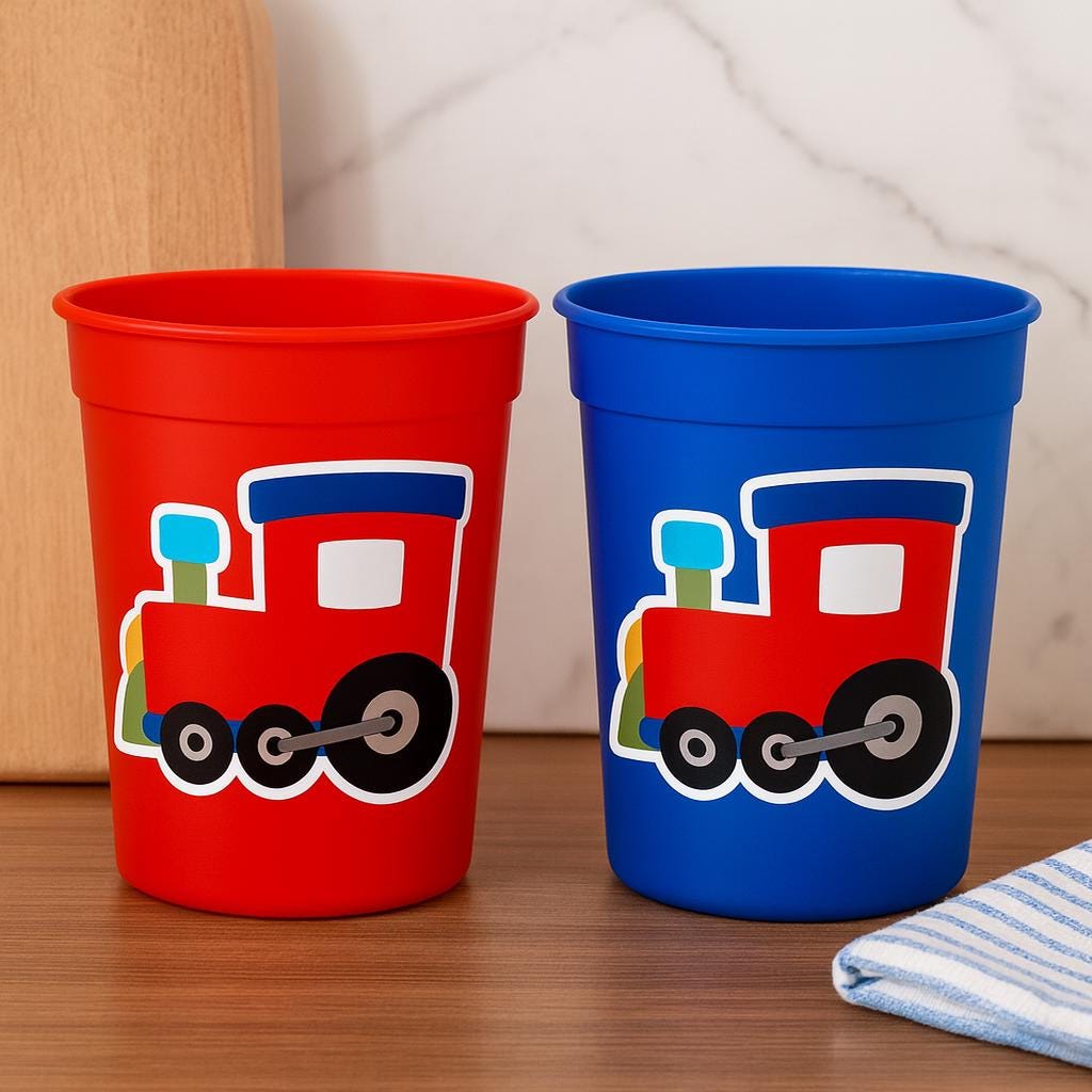 Train Cups, Train Party Favors, Train Birthday Favors, Train Party Cups, Train Birthday Decorations, Train Party Supplies, Train Birthday