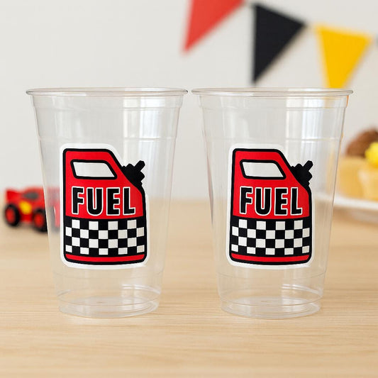 RACING PARTY CUPS - Race Car Cups Racing Birthday Cups Racing Birthday Cups Race Car Party Favors Racing Party Favors Racing Decorations
