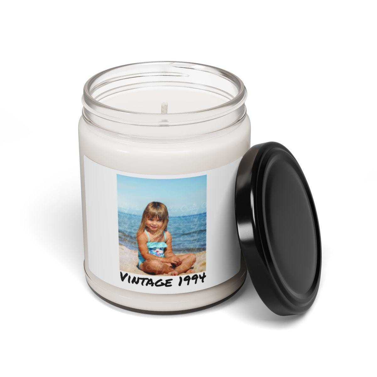 Custom Candle, Custom Birthday Candle, Custom Party Candle, Personalized Candle, Personalized Photo Candle, Candle Gifts, Scented Soy Candle