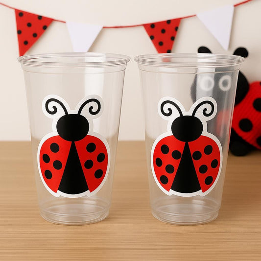 Ladybug Party Cups Ladybug 1st Birthday Ladybug Party Ladybug Treat Cups, Ladybug Party Cups Ladybug Decorations Ladybug Cups Lady Bug First