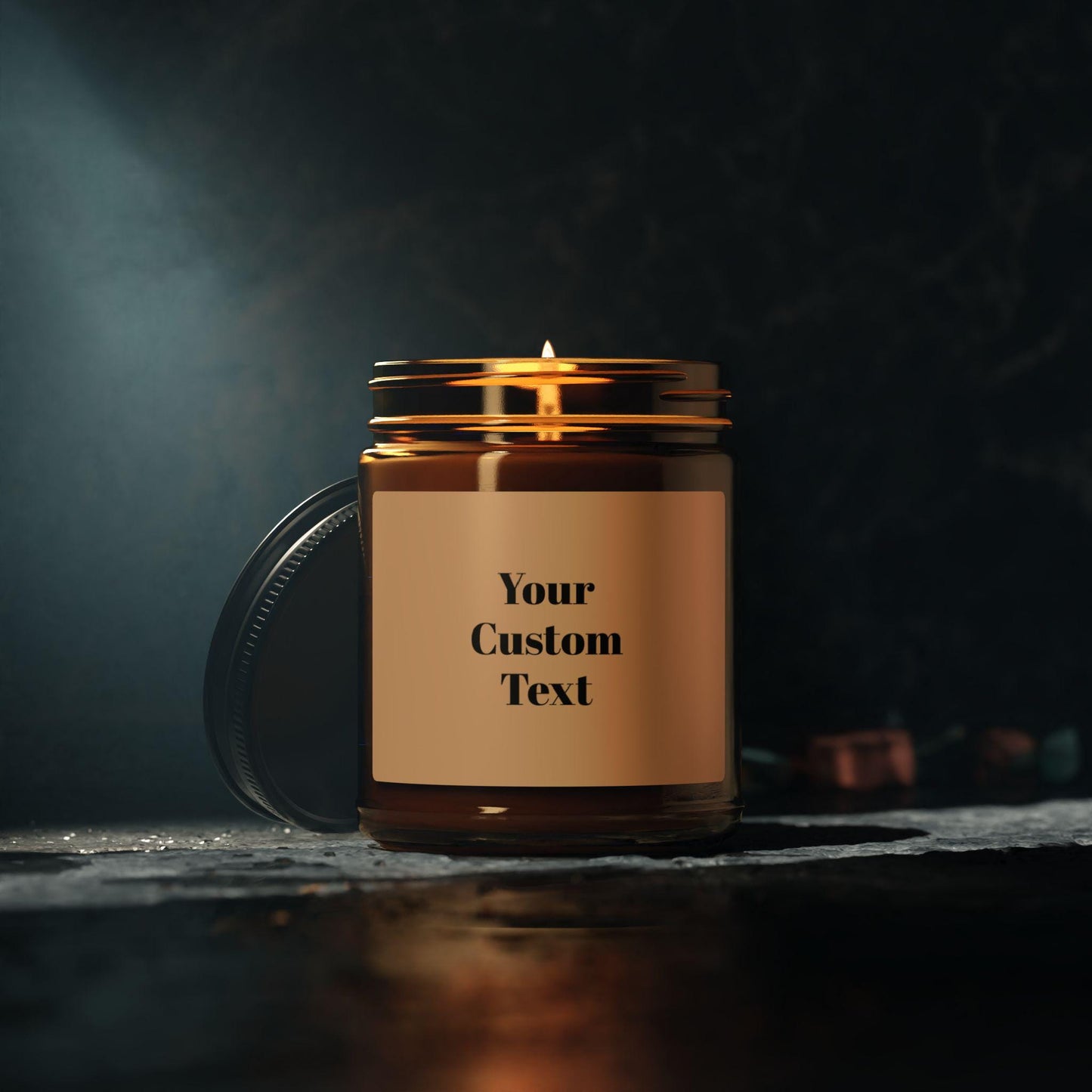Personalized Text Candle, Custom Message Candle, Personalized Candle with Custom Text, Gift, Present