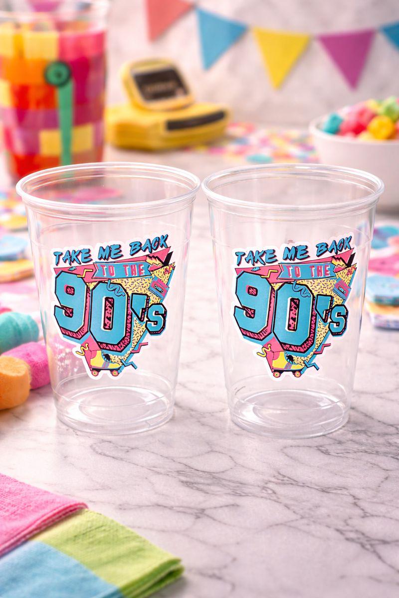 90'S PARTY CUPS, 90's Birthday Party Cups 90's Party Cups 90's Decorations 90's Birthday Party 90's Birthday Party Decorations 90s Supplies