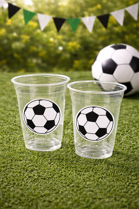 SOCCER PARTY CUPS - Soccer Party Cups Soccer Birthday Soccer Party Soccer Decorations Soccer Party Supplies Soccer Birthday Party Soccer
