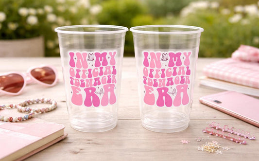 13th Birthday Party Cups - ln My Teenager Era Cups, Teenager Party Cups 13th birthday Party Favors 13th Party Decorations Thirteen Birthday