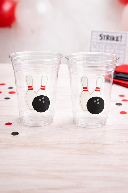 BOWLING PARTY CUPS - Bowling Birthday Cups Bowling Cups First Birthday Bowling Party Decorations Bowling Bowling Cups Bowling Party Favors