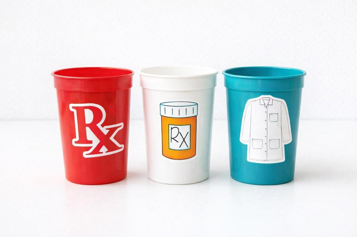 PHARMACY PARTY CUPS - Pharmacist Party Cups Pharmacy Week Cups Pharmacy Week Gifts Pharmacy Week Party Pharmacy Cups Pharmacist Cups Decor