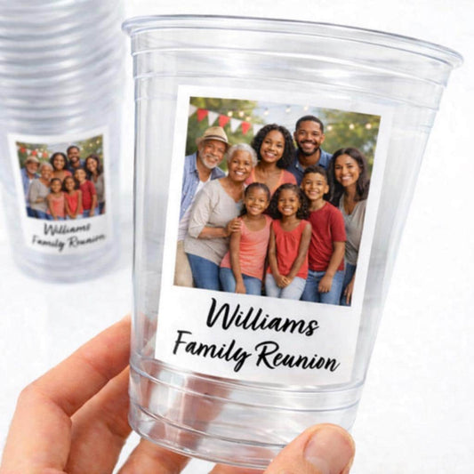 FAMILY CRUISE CUPS Family Reunion Cups Family Reunion Party Cups Family Reunion Party Favors Family Cruise Ship Reunion Cups Personalized