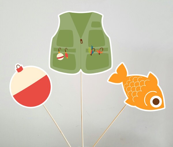 Fishing Cupcake Toppers (112516104P)