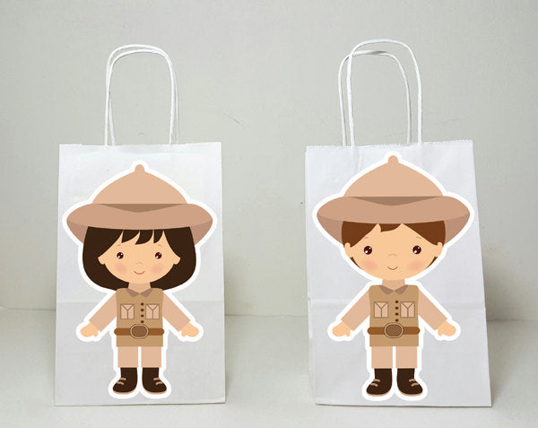 Safari Goody Bags, Jungle Goody Bags, Zookeeper Goody Bags, Safari Birthday, Safari Party