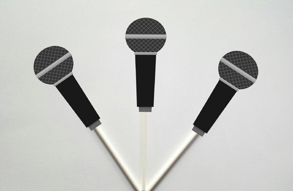 Microphone Goody Bag, Singing Birthday, Music Birthday, Rock Star Birthday Party Favor, Goody, Gift Bags