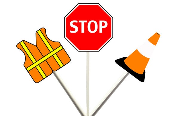 Construction Party Banner, Construction Party Garland, Construction Garland, Construction Banner, Construction Cone Banner (72617302P)