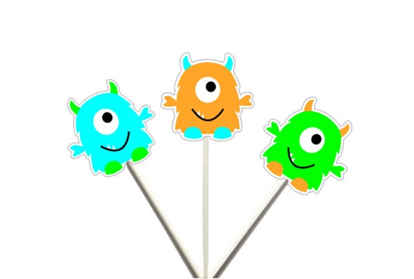 Monster Garland, Monster Birthday Banner, Monster Banner, Pancakes and Pajamas, Monster Birthday Banner, Monster Decorations, Monster Party