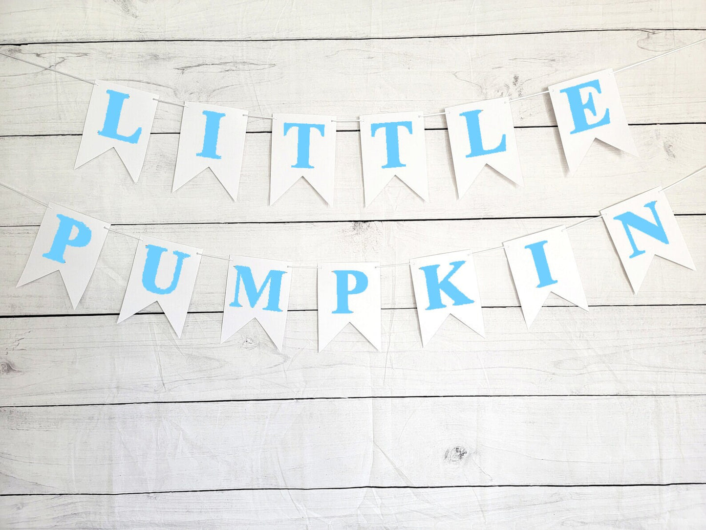 Blue Little Pumpkin Banner, Little Pumpkin Baby Shower, Little Pumpkin Birthday, Pumpkin Banner, Pumpkin Birthday Party