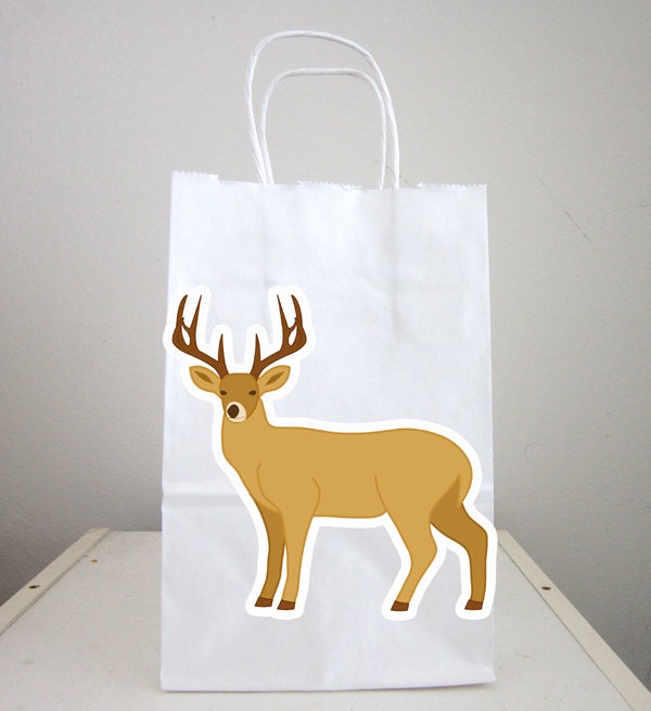 Hunting Birthday Party Cupcake Toppers - Deer Cupcake Toppers