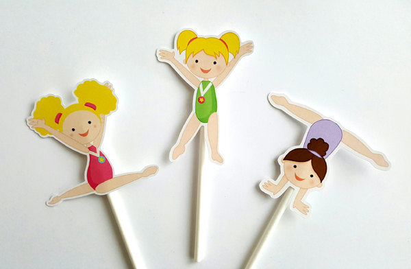 Gymnastics Goody Bags, Gymnastics Favor Bags, Gymnastics Handstand - Item# 72316156A