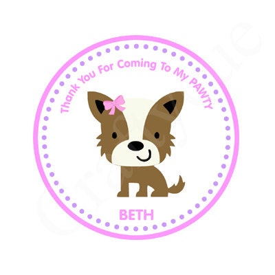 Puppy Goody Bags, Dog Goody Bags, Terrier Puupy