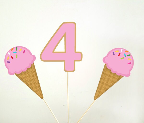 Ice Cream Cone Goody Bags, Favor Bags, Gift Bags, Goodie Bags