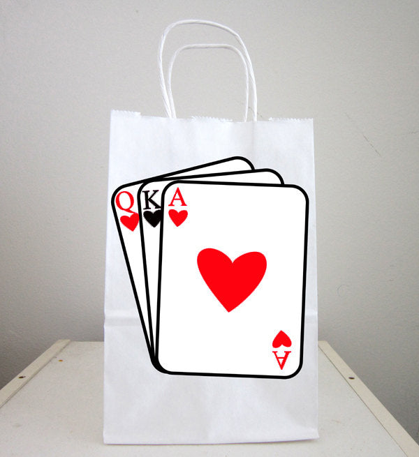 Playing Cards Cupcake Toppers, Casino Party, Vegas, Cupcake Toppers
