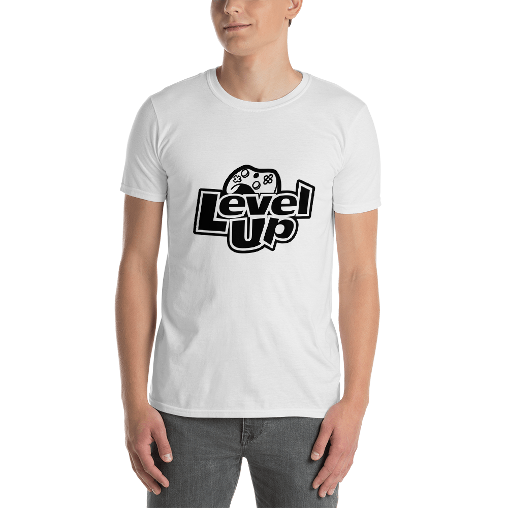 Level Up T-shirt, Gaming T-shirt, Gamers T-shirt, Gaming T-shirt, Gamer Shirt, Gamer Gift, Game Controller Shirt, Short-Sleeve Unisex T-Shirt