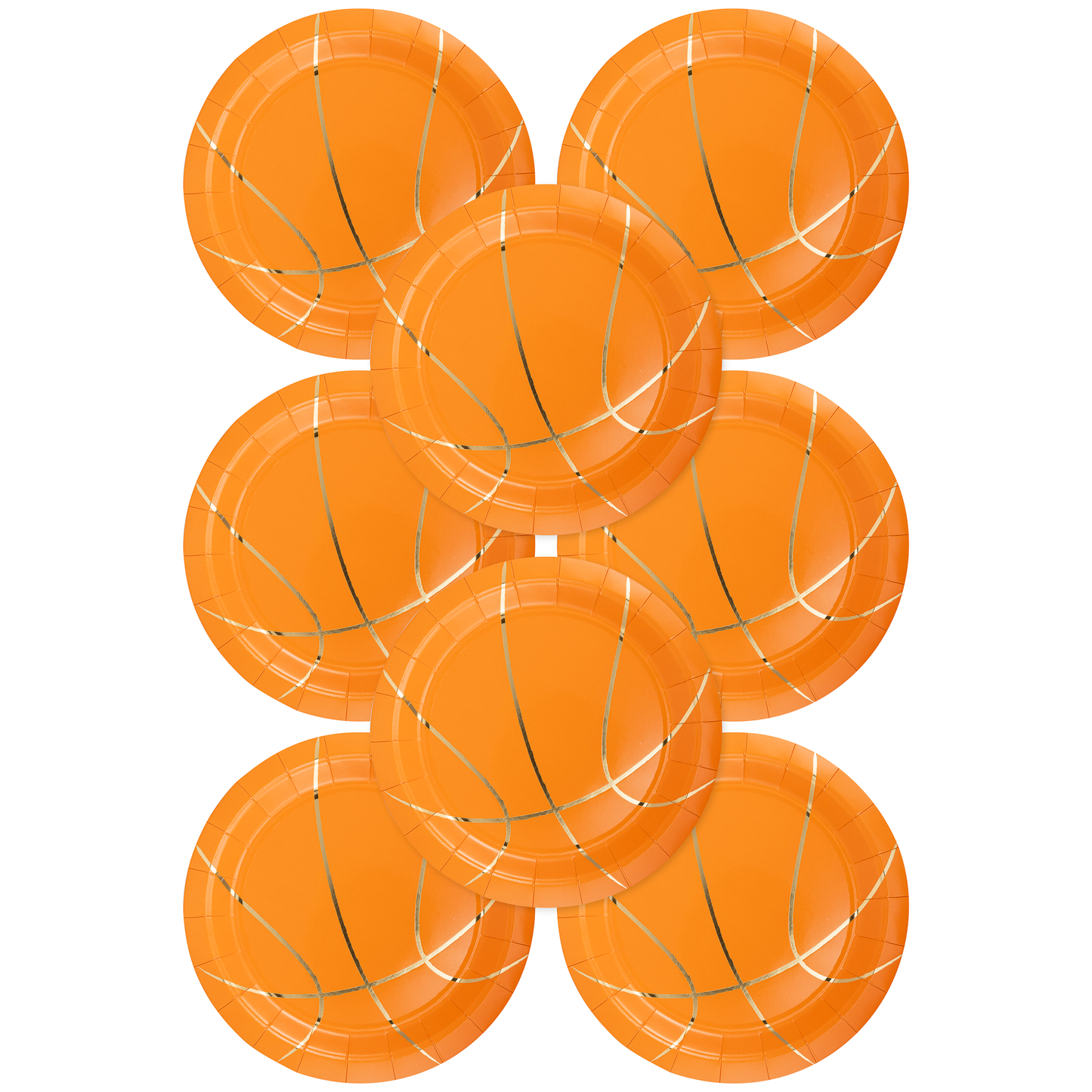 BBL1040 - 9" Basketball Paper Plate