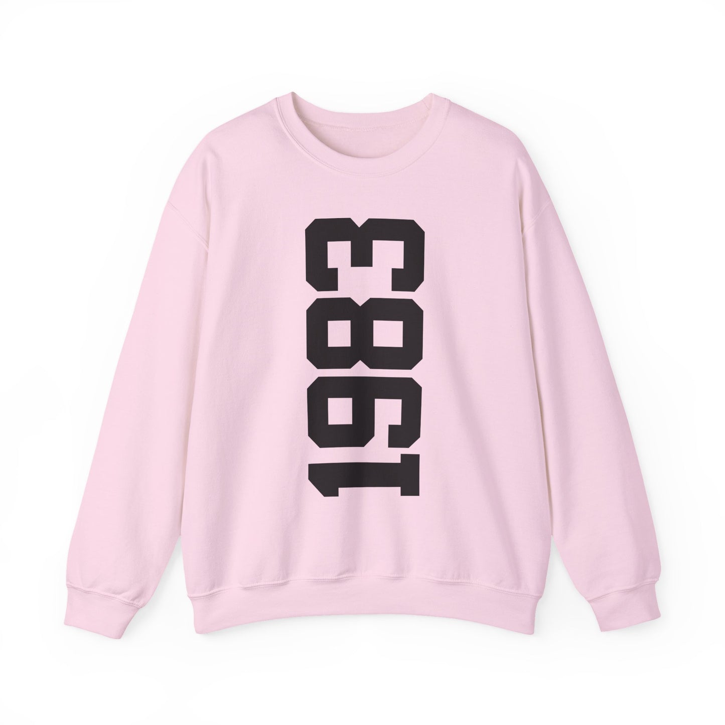 1983 Sweatshirt, 1983 College Style 1983 Year Sweatshirt, 1983 Birthday Shirt, 1983 Birthday Gift, 40th Birthday Sweatshirt, Gift for Her