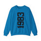 1983 Sweatshirt, 1983 College Style 1983 Year Sweatshirt, 1983 Birthday Shirt, 1983 Birthday Gift, 40th Birthday Sweatshirt, Gift for Her