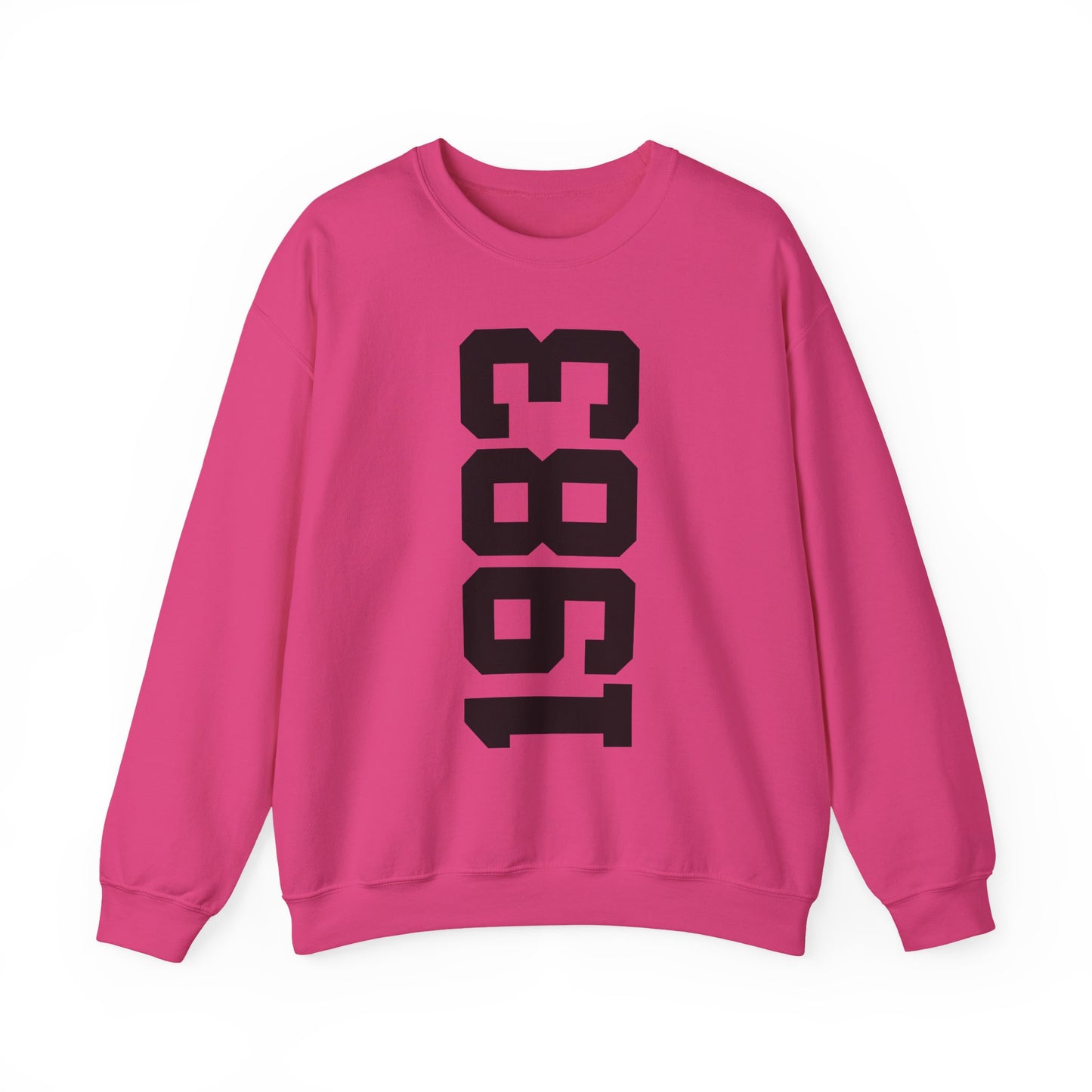 1983 Sweatshirt, 1983 College Style 1983 Year Sweatshirt, 1983 Birthday Shirt, 1983 Birthday Gift, 40th Birthday Sweatshirt, Gift for Her