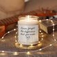Never forget the different you make candle, Employee gift, Coworker present, Gift for workers, teachers, boss