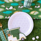 GLF1139 - Golf Cart Shaped Napkins