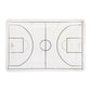 BBL1041 - Basketball Court Shaped Paper Plate