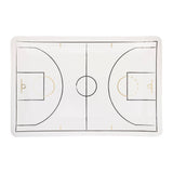 BBL1041 - Basketball Court Shaped Paper Plate