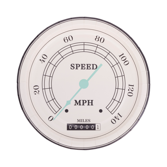 MIL1040 - Miles per Hour - Speedometer Plate