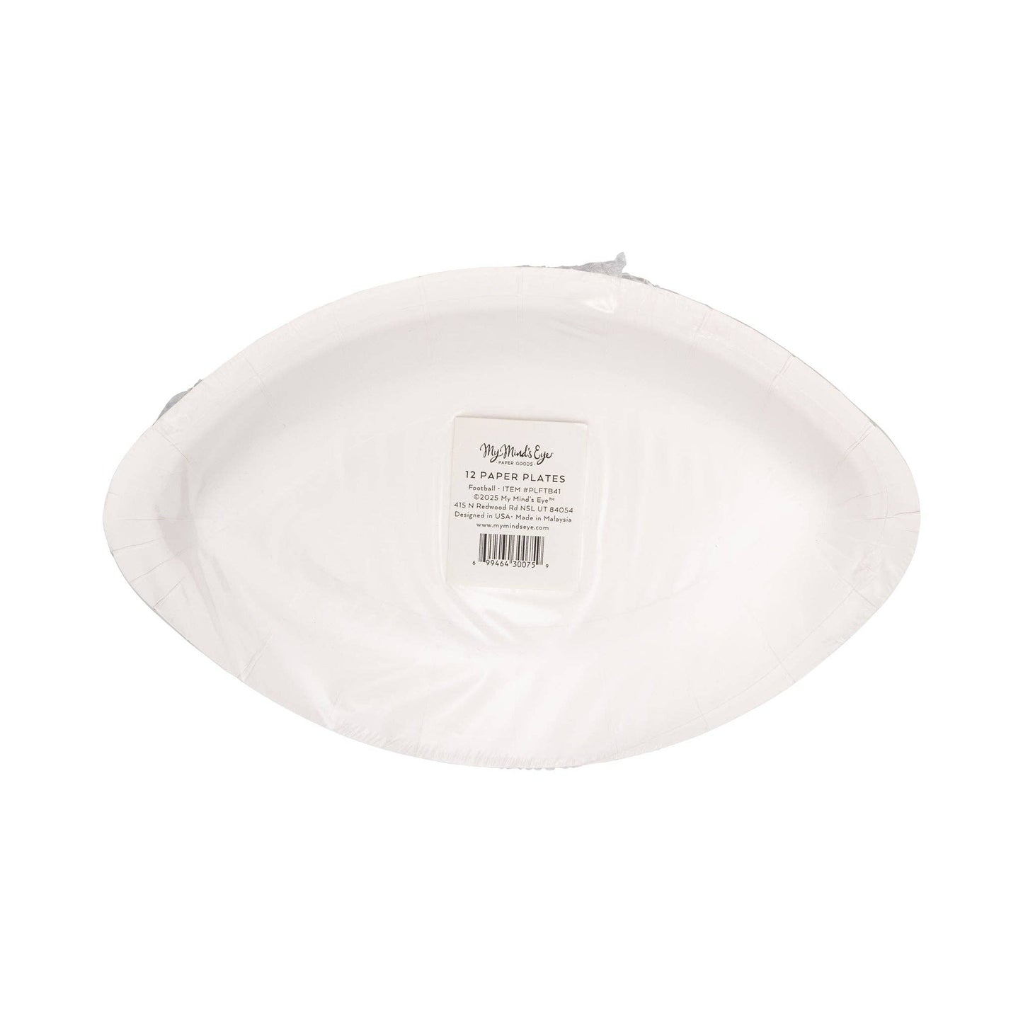 PLFTB41 - Football Shaped Plate