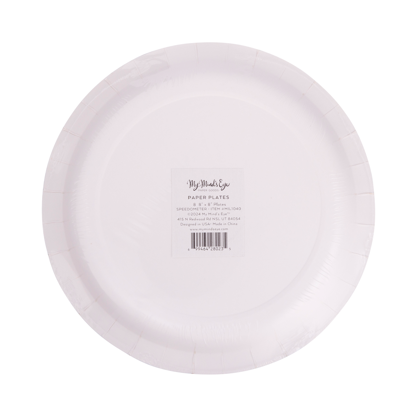 MIL1040 - Miles per Hour - Speedometer Plate
