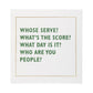 PCK1036 - Pickleball Sayings Paper Cocktail Napkin Set