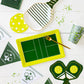PCK1039 - Green Paddle Paper Dinner Napkin