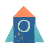 SPC1138 - Rocket Shaped Paper Napkin