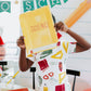 BTS1143 - Occasions Text Books Shaped Paper Plate Set