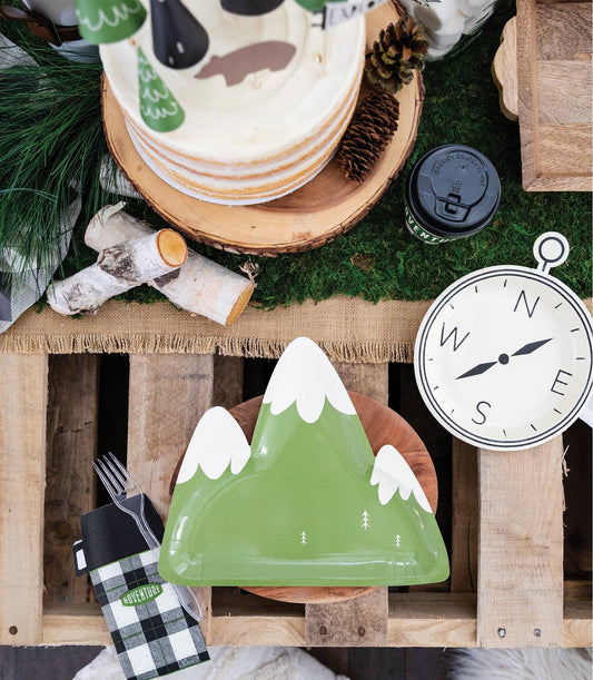 ADV841 -  Adventure Mountain Shaped Plate