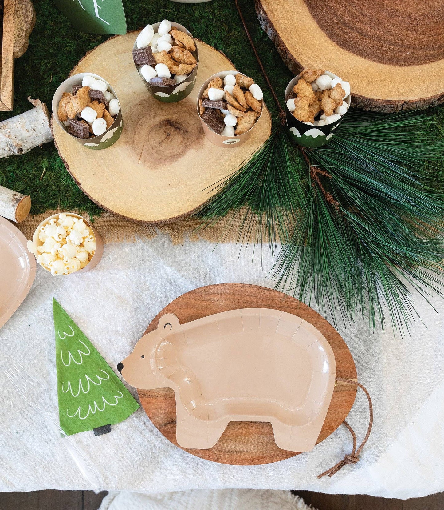 ADV842 -  Adventure Bear Shaped Plate