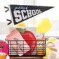 BTS920 -  Back To School Ruler Table Runner